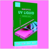 Amorus GP-158334 uv liquid képernyővédő üveg 3d, 9h + uv lámpa, átlátszó kép
