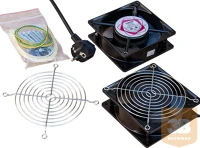 Amtech R4010120 Ventillátor készlet,  fali rack szekrényekhez kép