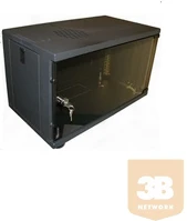 Amtech RA-60-0600 6u 540x310 600 mély fali rack szekrény kép