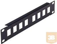 Amtech RA100700 8 portos üres patch panel 10