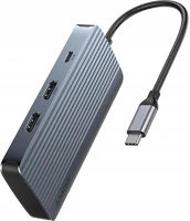 Anker eufy A83740A1 Dual display 4k 7-port 100w usb-c dokkoló szürke kép