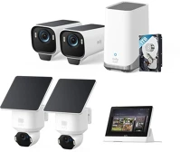 Anker eufy E8173321 Solocam e42 kit smart home kültéri ip kamera + napelem (2db) + homebase kép