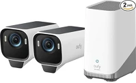 Anker eufy T88923W1 Eufycam s3 pro kit smart home kültéri ip kamera + napelem (2db + 1db homebase s380) kép