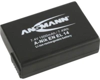 Ansmann 1400-0042 En-el14 nikon kamera akku 7,4v 1000 mah, kép