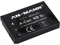 Ansmann NB-5L Nb-5l canon kamera akku 3,7v 850 mah, kép