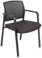 Antares 4L FEKETE Tárgyalószék miro 4l fekete/mesh fekete kép