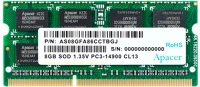 Apacer DS.08G2J.K9M Memória notebook - 8gb ddr3 (1333mhz, cl9, 1.5v) kép