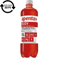 Apenta 30.01487 Ásványvíz szénsavmentes + body arónia-meggy ízű 0,75l drs kép