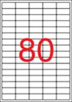 Apli COR_LCA10199 etikett, univerzális, 35,6x16,9 mm, eltávolítható, kerekített sarkú kép