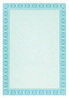 Apli COR_LCA11972U Oklevélpapír, a4, 115 g, türkizkék kép