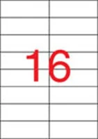 Apli COR_LCA1214 Etikett, univerzális, 105x37 mm, 400 etikett/csomag kép