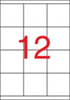 Apli COR_LCA1290 Etikett, univerzális, 70x67,7 mm, 1200 etikett/csomag kép
