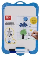 Apli COR_LCA12916 Fehértábla, kiegészítőkkel, kétoldalas, törölhető,  kids kép