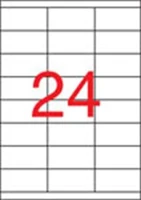 Apli COR_LCA1293 Etikett, univerzális, 70x33,8 mm, 2400 etikett/csomag kép