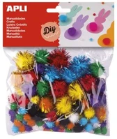 Apli COR_LCA13062 Pom-pom, csillogó,  