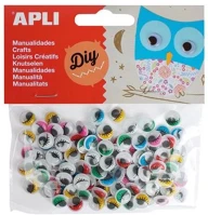 Apli COR_LCA13265 Öntapadó mozgó szem,  