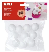 Apli COR_LCA13278 Styropor gömb, 25 mm,  