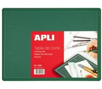 Apli COR_LCA13566 Vágóalátét, pvc, 300 x 220 x 3 mm (a4), zöld kép