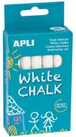 Apli COR_LCA14576 Táblakréta, kerek, 10 darabos, fehér kép
