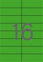 Apli COR_LCA1598 Etikett, 105x37 mm, színes, zöld, 320 etikett/csomag kép
