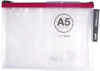 Apli COR_LCA17384 Iratrendező tasak, cipzáras, a5, vegyes színek kép