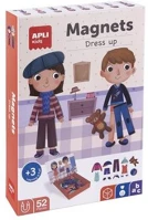 Apli COR_LCA17557 Mágneses készségfejlesztő készlet, 40 db,  kids 