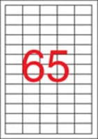 Apli COR_LCA1776 Etikett, univerzális, 38x21,2 mm, 32500 etikett/csomag kép