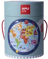 Apli COR_LCA18201 Puzzle, kör alakú, 48 darabos,  kids 