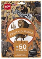 Apli COR_LCA19427 Matrica, újra felhasználható, 50 db,  kids 