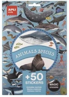 Apli COR_LCA19428 Matrica, újra felhasználható, 50 db,  kids 