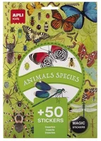 Apli COR_LCA19429 Matrica, újra felhasználható, 50 db,  kids 