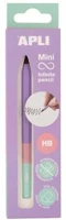 Apli COR_LCA19963 Töltőceruza, mini, hb, hatszögletű, tricolor,  