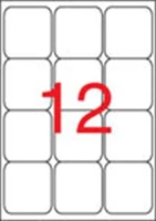 Apli COR_LCA2416 Etikett, univerzális, 63,5x72 mm, kerekített sarkú, 1200 etikett/csomag kép