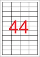 Apli COR_LCA3129 Etikett, univerzális, 48,5x25,4 mm, 4400 etikett/csomag kép