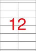 Apli COR_LCA3139 Etikett, univerzális, 105x48 mm, 1200 etikett/csomag kép