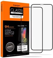 Apple 057GL23120 Spigen glass fc  iphone 11 pro / xs / x tempered kijelzővédő fólia 2db kép