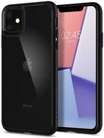 Apple 076CS27186 Spigen ultra hybrid  iphone 11 tok, matte black, fekete kép
