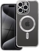 Apple 100009 Electro mag  iphone 15 pro max magsafe kompatibilis hátlap tok, szürke kép