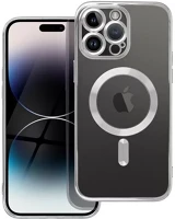 Apple 100042 Electro mag  iphone 16 pro magsafe kompatibilis hátlap tok, ezüst kép