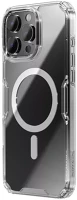 Apple 100106 Nillkin nature tpu pro  iphone 16 pro max mágneses hátlap tok, átlátszó kép