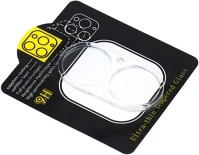 Apple 102779 Iphone 16 5d full glue tempered glass kameravédő üvegfólia, átlátszó kép