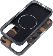 Apple 105581 Forcell f-protect levels iphone 16 ütésálló magsafe tok, camo, barna kép
