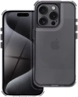 Apple 106325 Matrix  iphone 17e / iphone 16e hátlap tok kameravédő peremmel, fekete kép