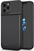 Apple 110150 iphone 12 / 12 pro, szilikon tok, műanyag hátlap + akkumulátor, 4800 mah kép