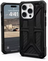 Apple 114034114242 Uag monarch  iphone 14 pro hátlap tok, carbon fiber kép