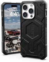Apple 114221114242 Uag monarch pro magsafe iphone 15 pro hátlap tok, carbon fiber kép