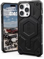 Apple 114222114242 Uag monarch pro magsafe iphone 15 pro max hátlap tok, carbon fiber kép