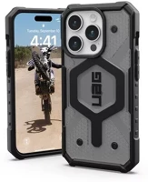 Apple 114281113131 Uag pathfinder magsafe  iphone 15 pro hátlap tok, ash kép