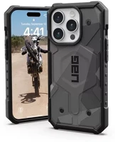 Apple 114283114033 Uag pathfinder se magsafe iphone 15 pro hátlap tok, geo camo kép
