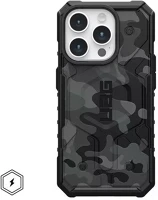 Apple 114283114061 Uag pathfinder se magsafe iphone 15 pro hátlap tok, midnight camo kép